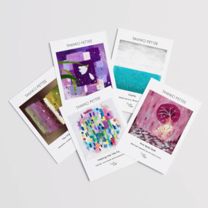 The five art postcards from Dignity Collection.